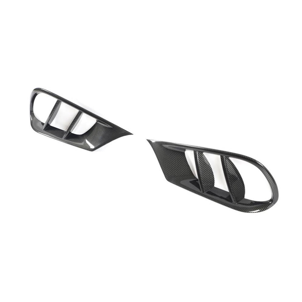 2014-2016 Mercedes-Benz E-Class Carbon Fiber Front Fender Vent Trim | W212 Facelift Additional Accessories